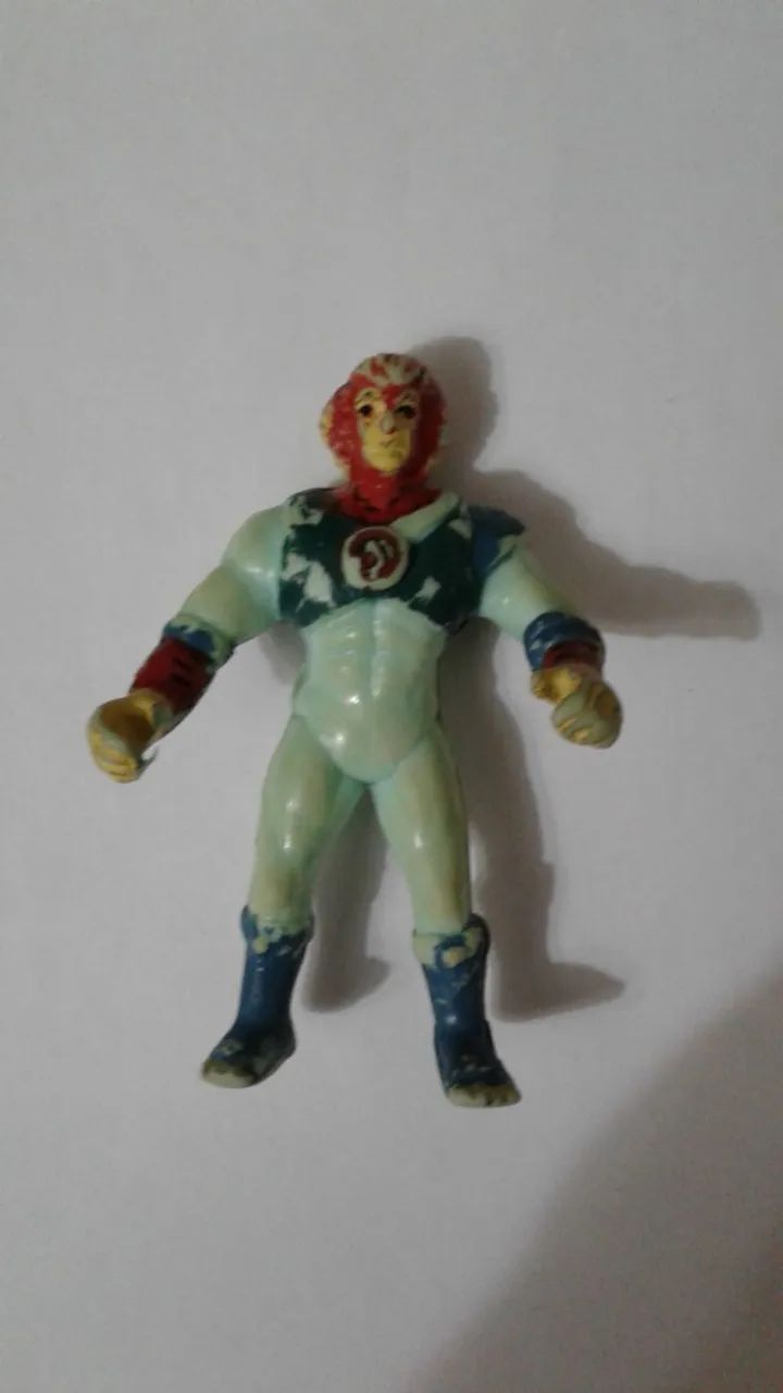 Mini Boneco antigo Thundercats Tygra usado anos 80