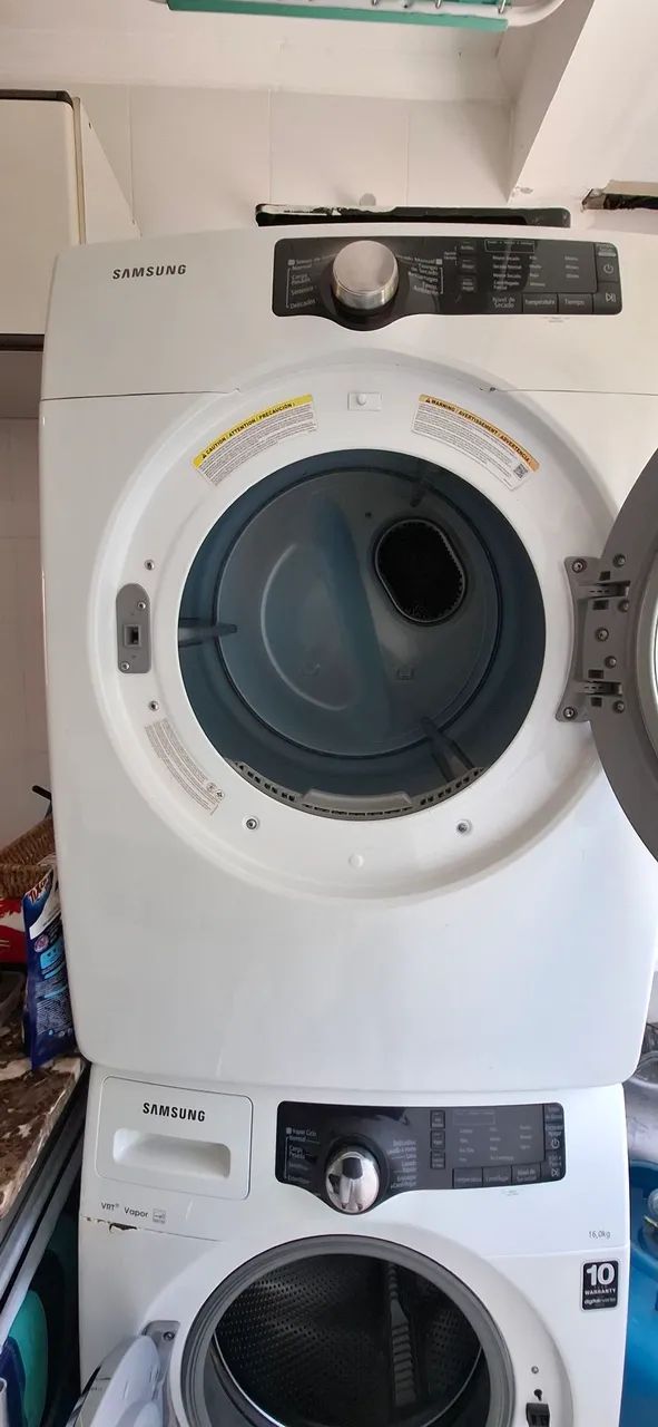 Conjunto Lavadora e Secadora Samsung 16 kg - Foto 4