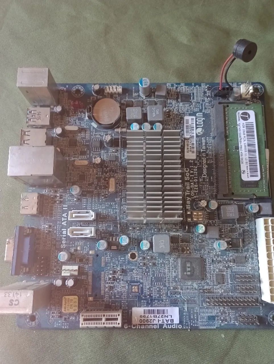 Placa mãe Mini -ITX LOG- BA T-I V1.2 - Foto 2