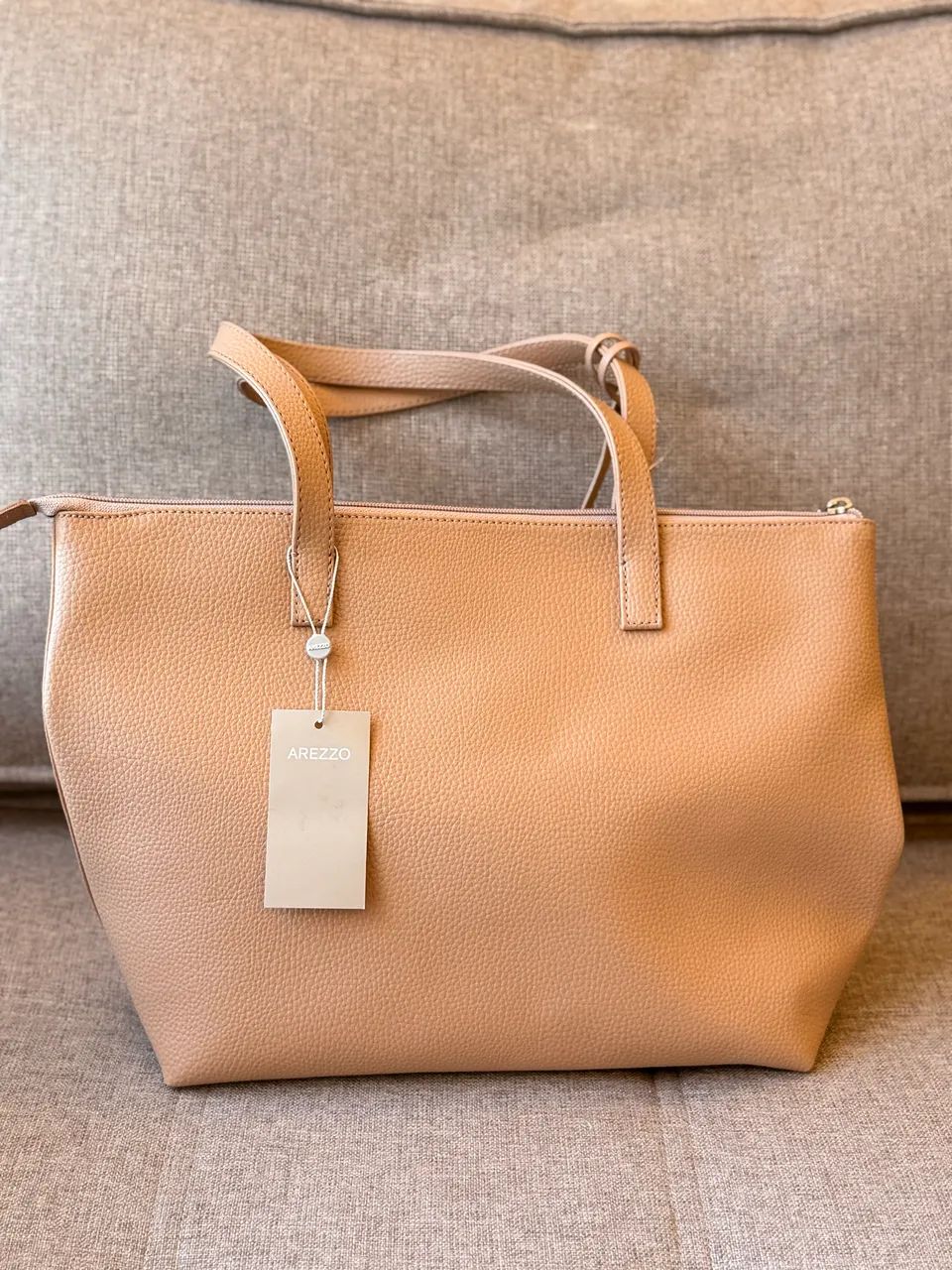 Bolsa Arezzo Mercato Nude (Nova)
