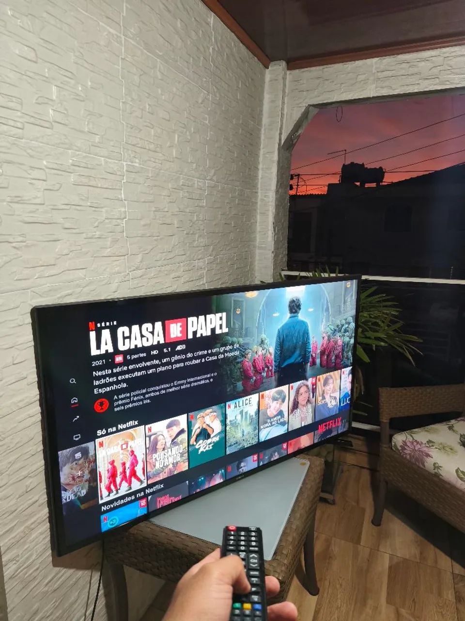 SMART TV 50 POLEGADAS SAMSUNG IMPECÁVEL