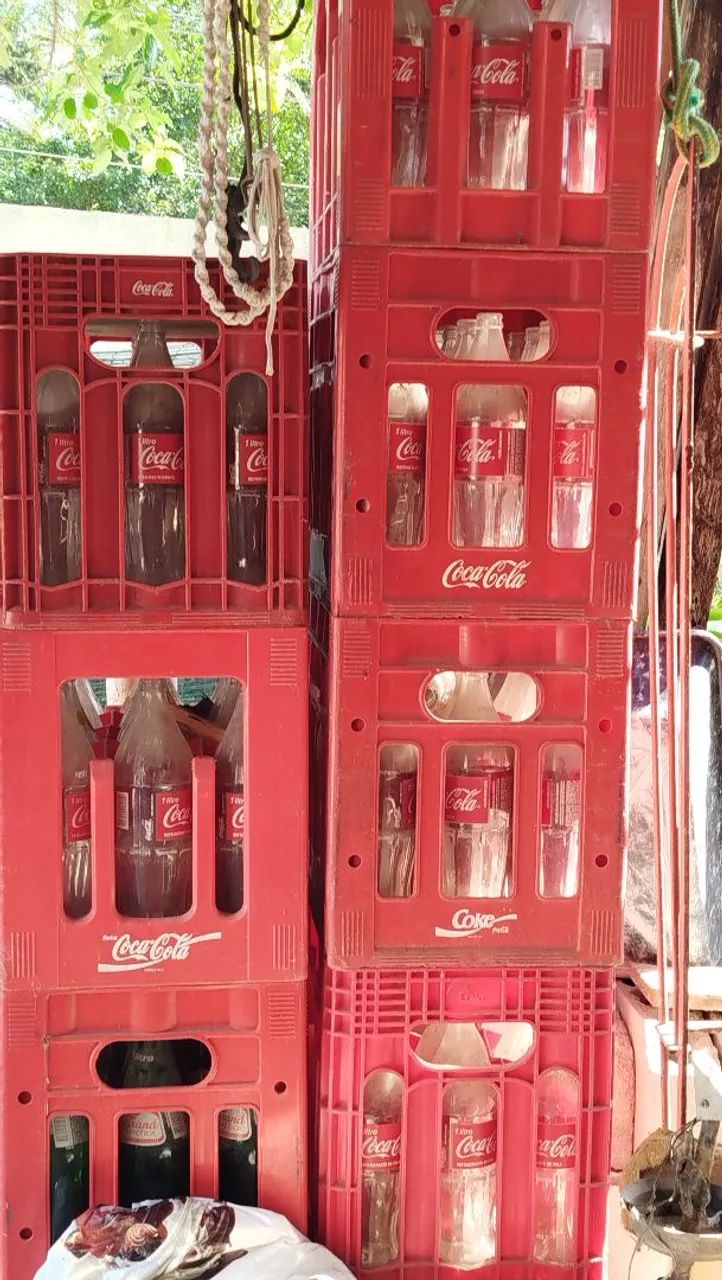Engradado de coca-cola