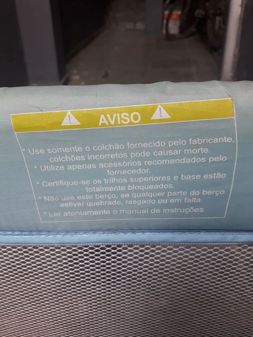 Berço de crianças bem conservado - Foto 4