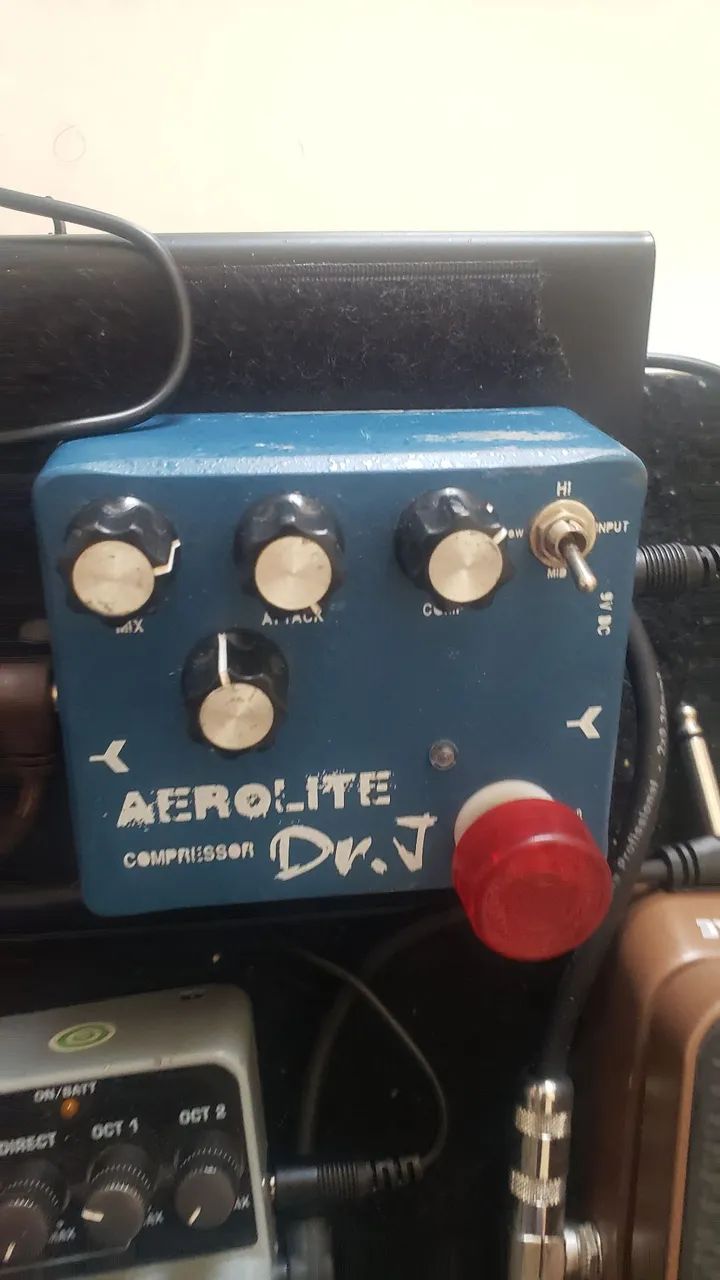 Pedal Dr J Aerolyte Compressor Baixo e Guitarra - Foto 2