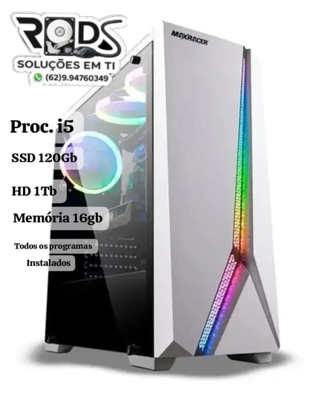 Computador Novo na caixa