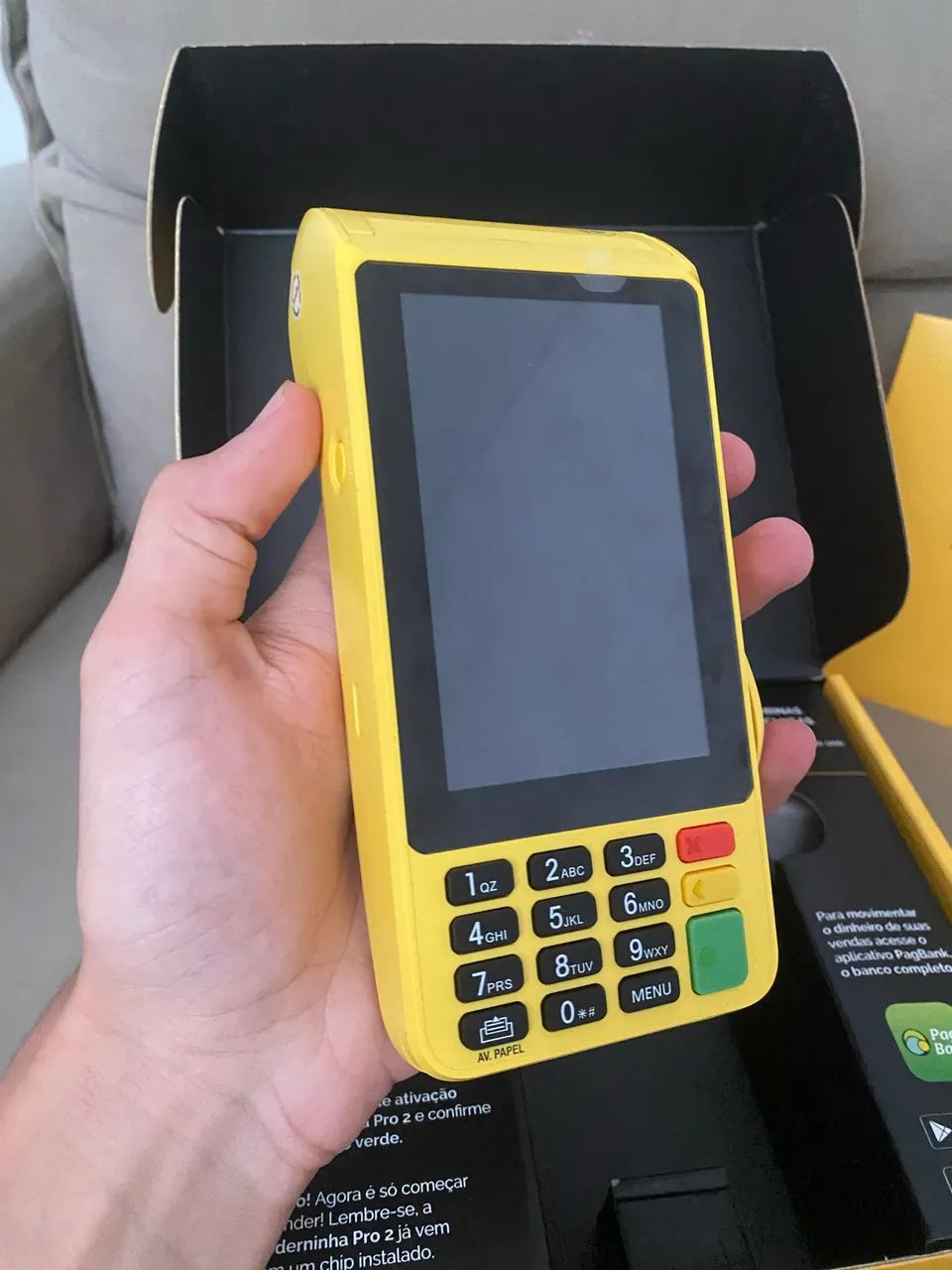 MAQUININHA PAGBANK PRO 2 - Foto 3