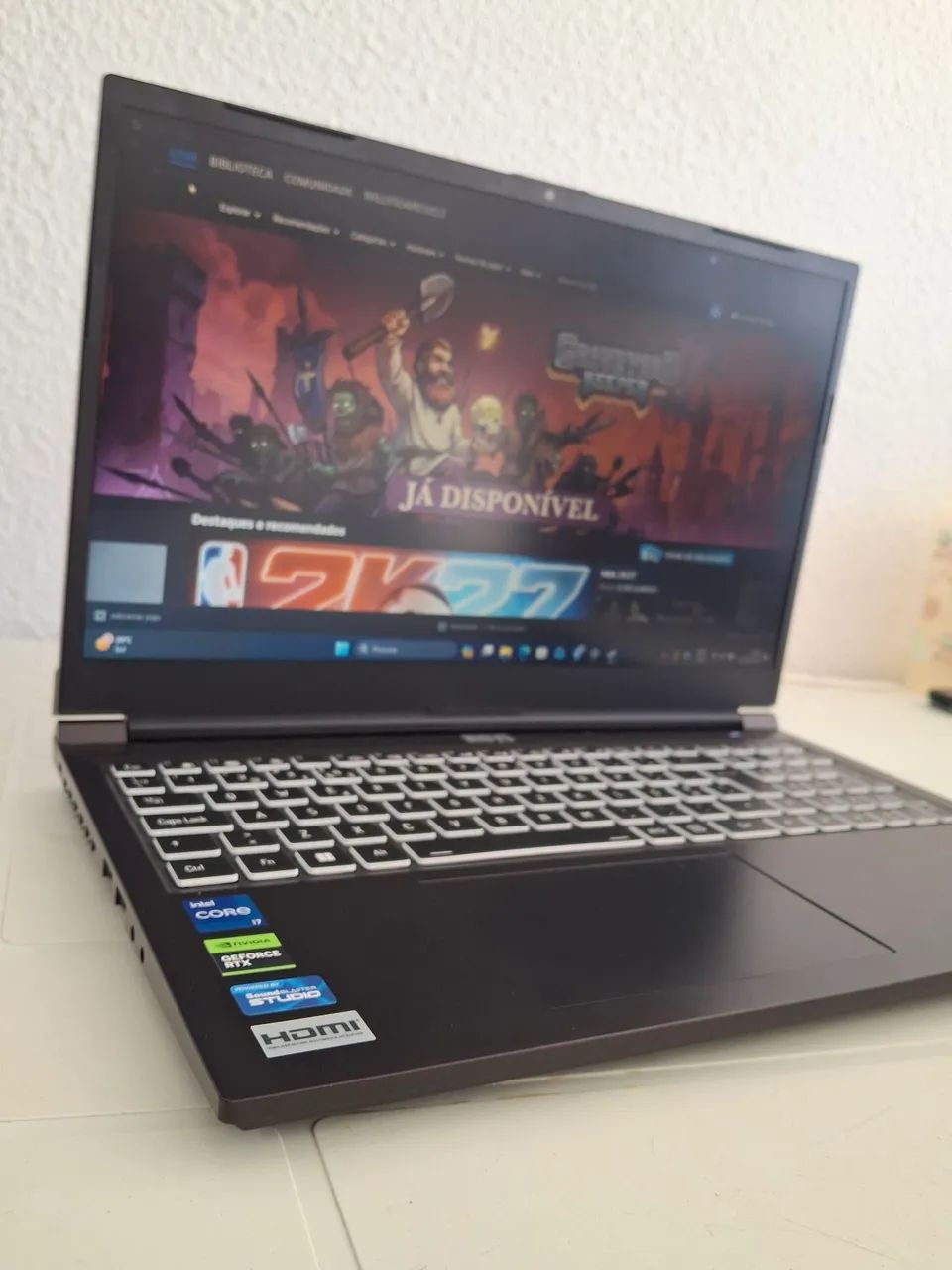 Notebook Gamer i7 12th + RTX 2050