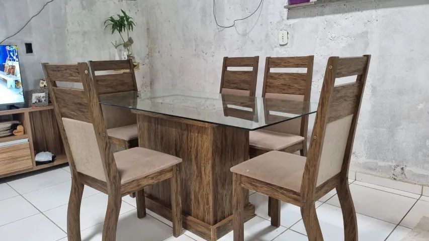 Mesa de jantar 6 lugares - Foto 2