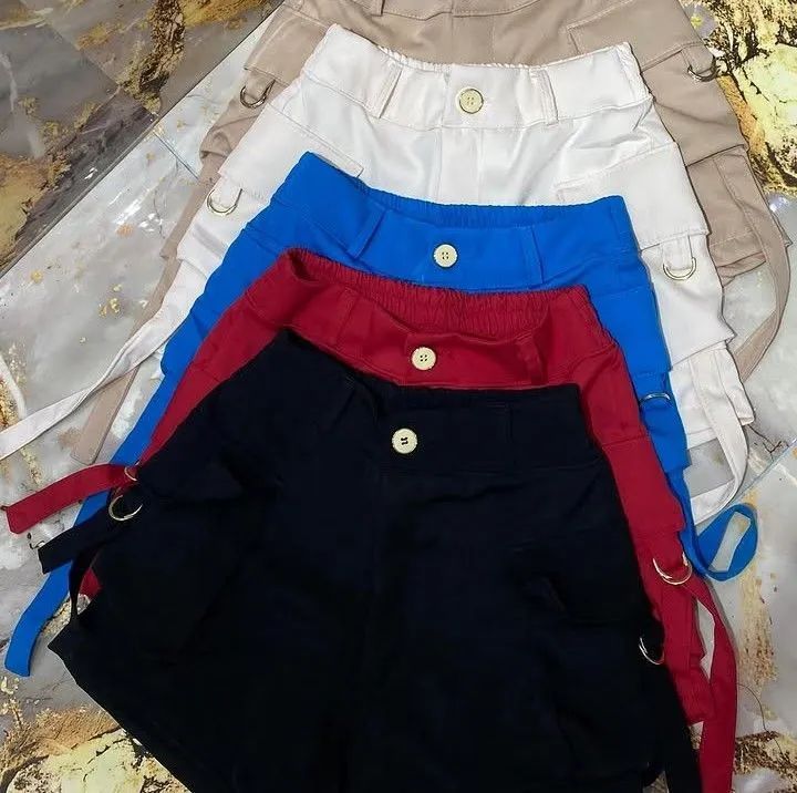 Shortinho tendência bolsos  - Foto 2