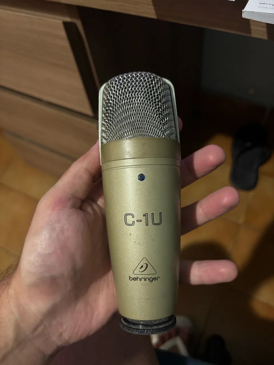 Microfone condensador Behring C-1U USB - Foto 2