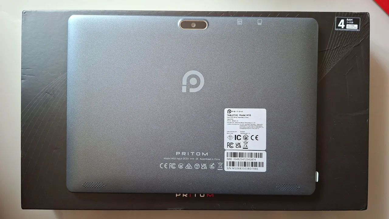 Tablet Pritom de 10 polegadas (NOVO) - Anápolis-GO - Foto 2