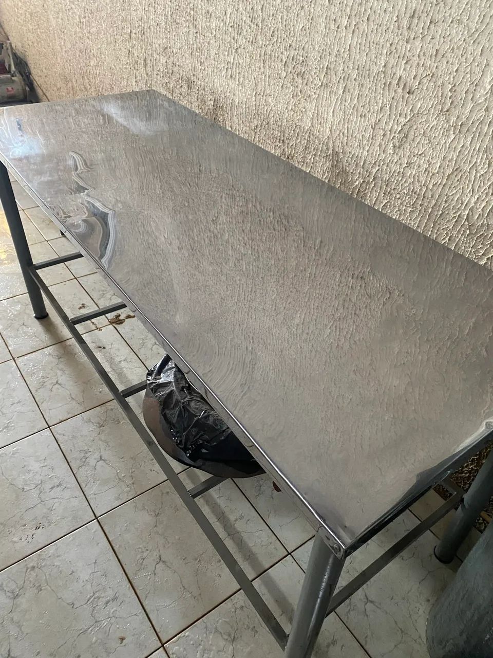 Mesa Industrial de Inox 180x70cm 