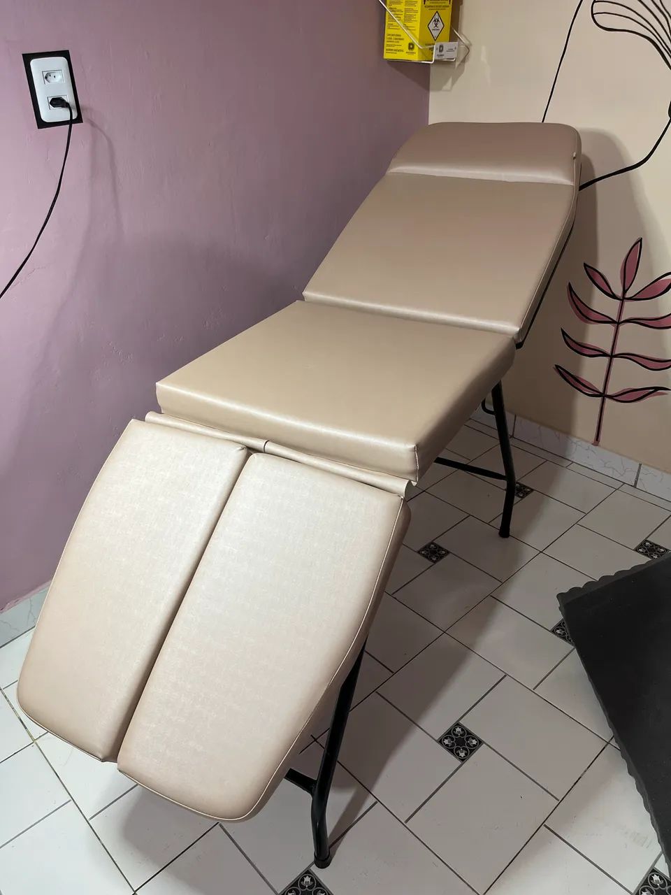 Maca 3 posições bi-perna rosê - Foto 2