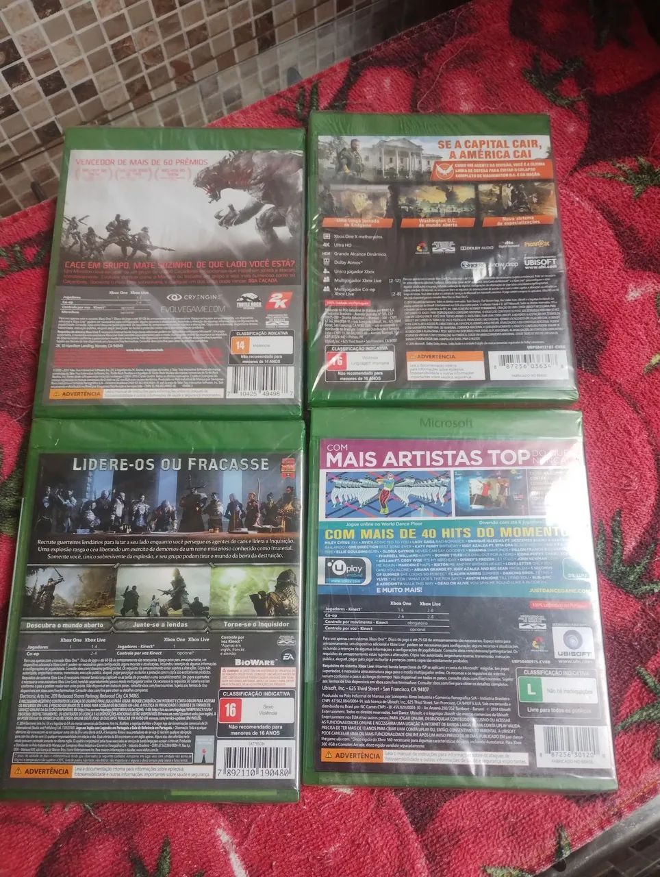 4 jogos de Xbox one  - Foto 2