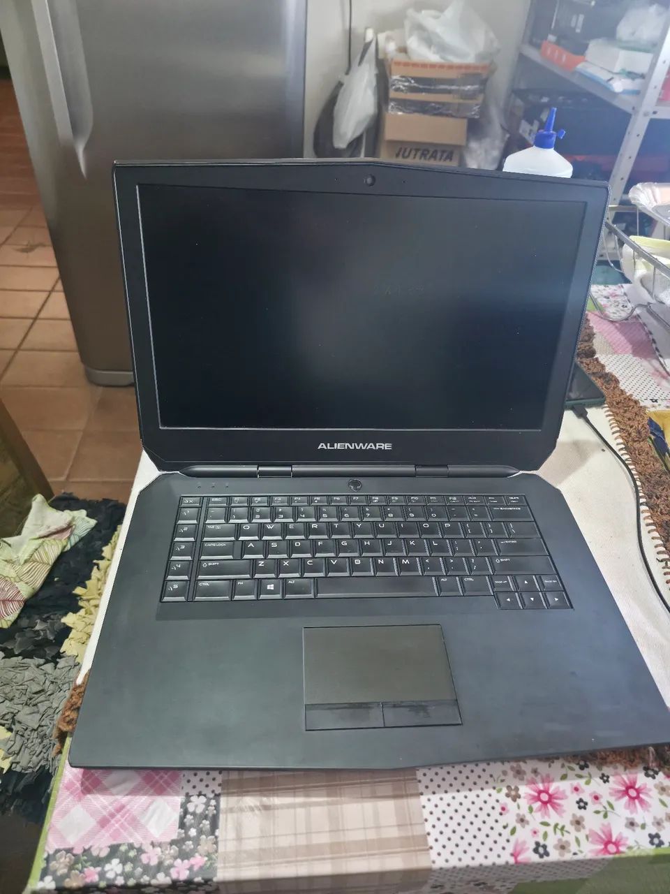 Carcaça completa com tela e bateria e teclado notebook dell alienware 15 r2  4°th  - Foto 2