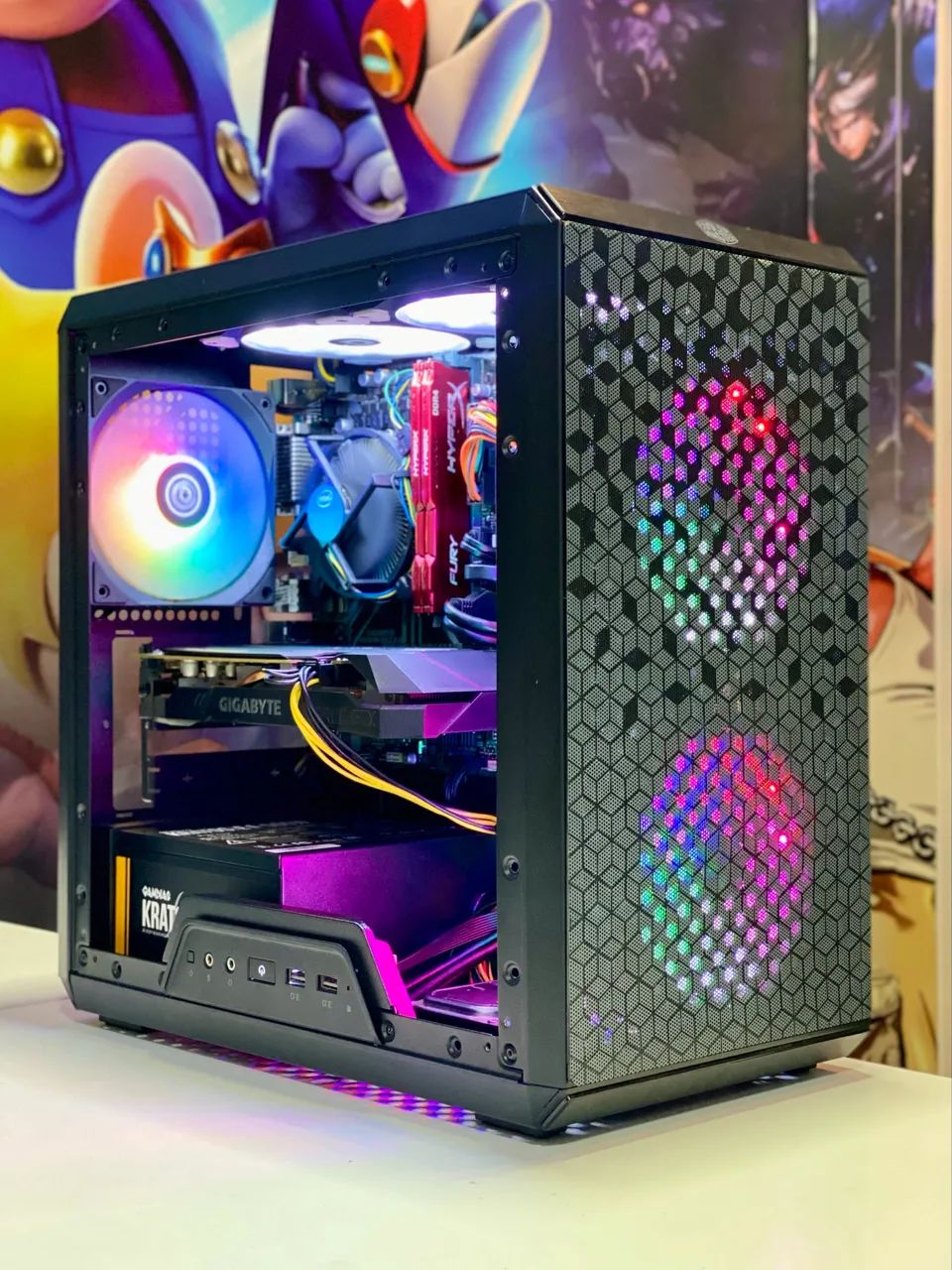 PC Gamer TOP Intel i5 9400F, 16GB, GTX1660 6GB - Em até 18x / Loja Física