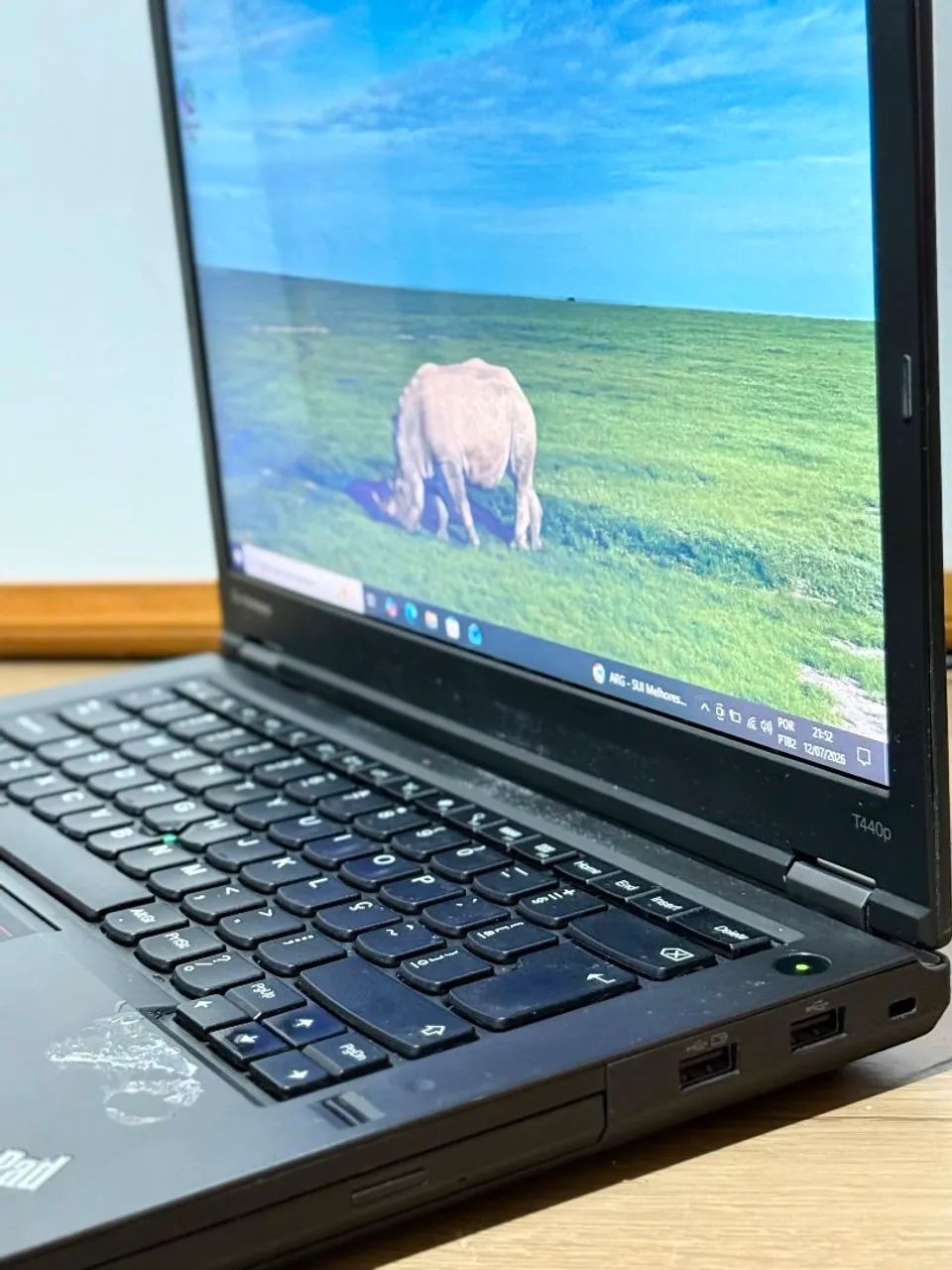 Lenovo ThinkPad T440p i5 | 12GB RAM | SSD 120GB | R$ 800