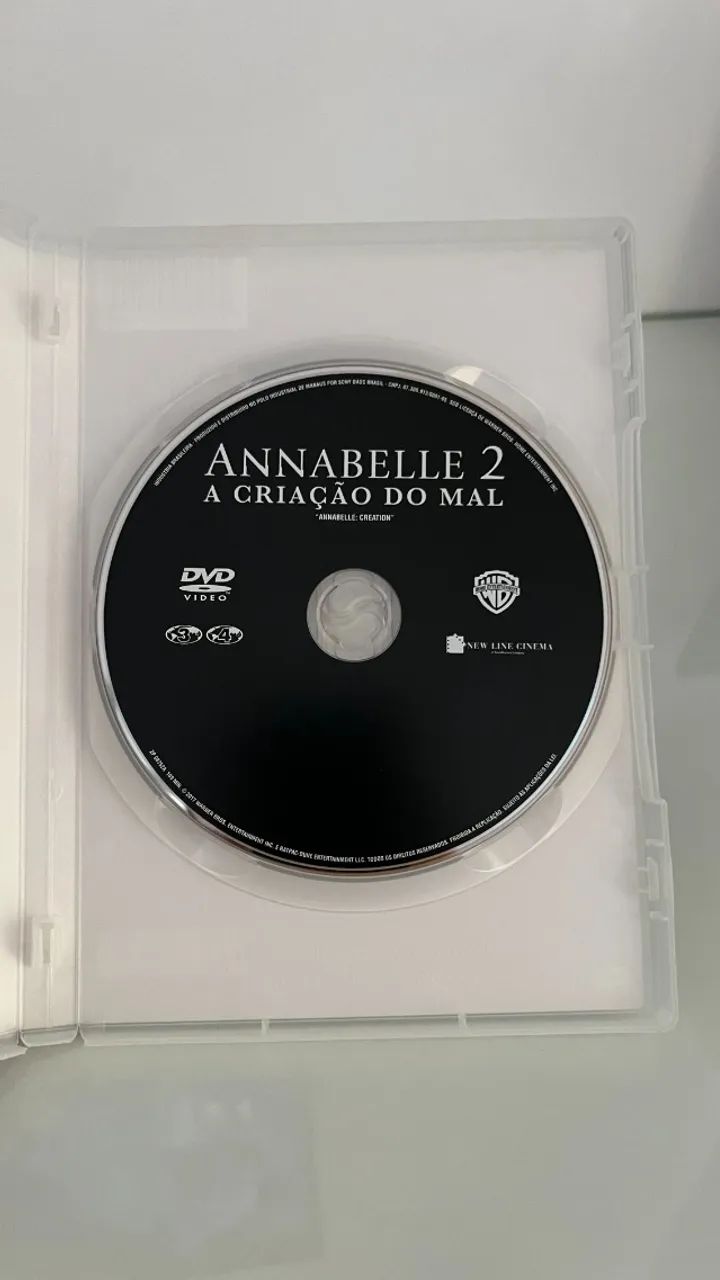 DVD Annabelle 2: A Criação do Mal - Original (Impecável) - Foto 3