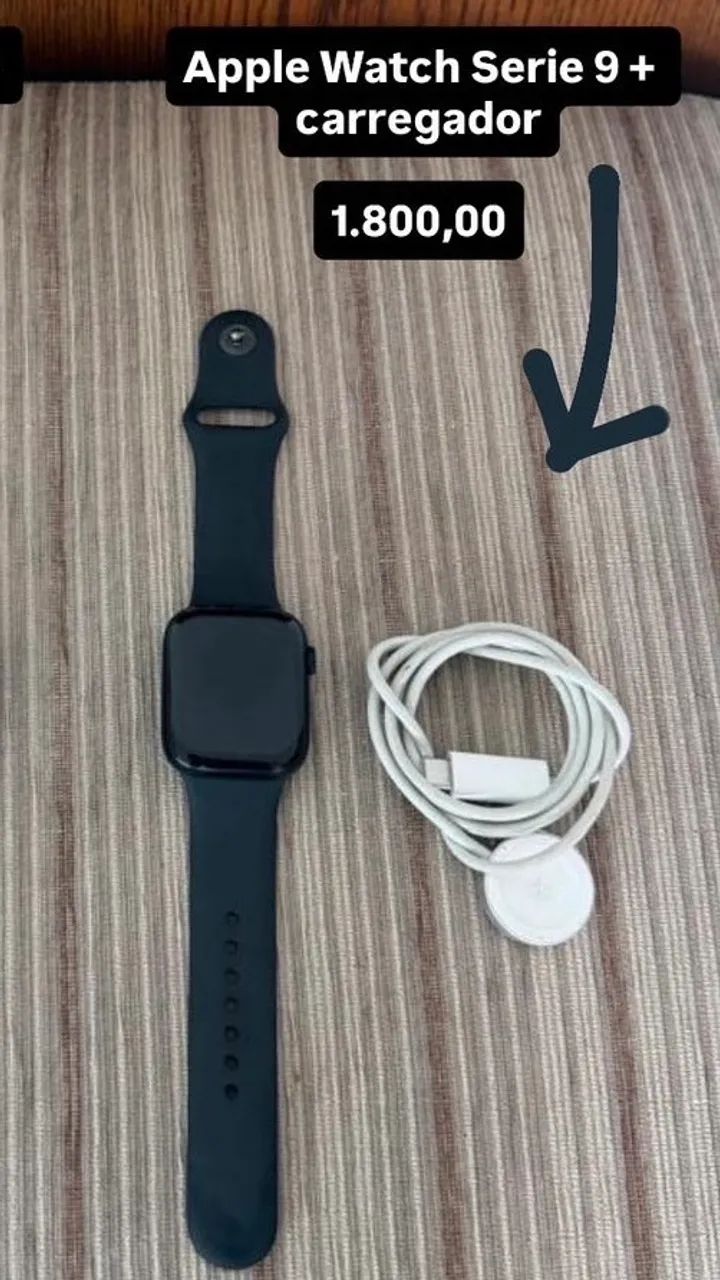 Vendo Apple Watch Série 9 45mm - Foto 3