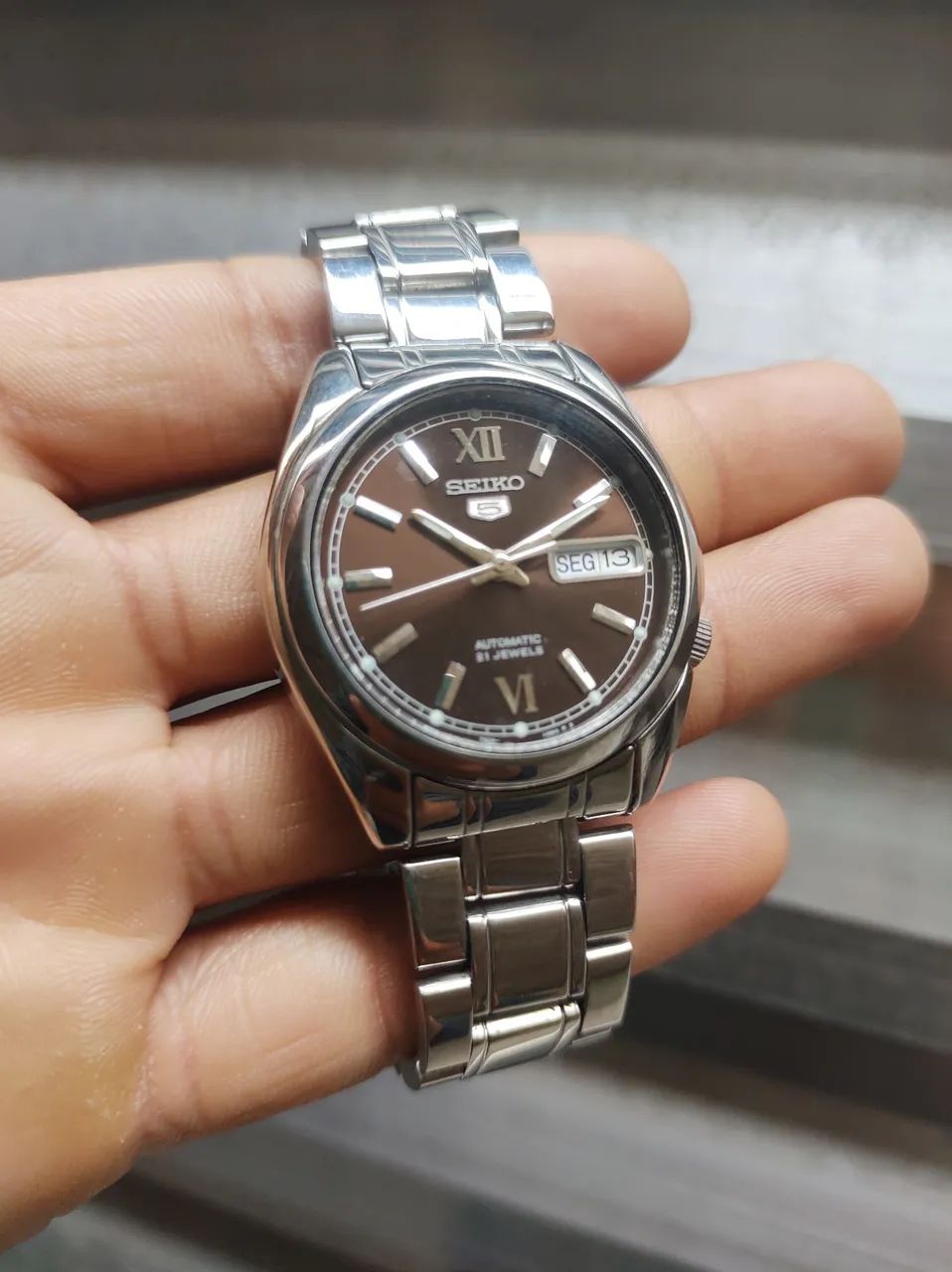 Seiko 5 Automático modelo SNKL53 ou SNKL55