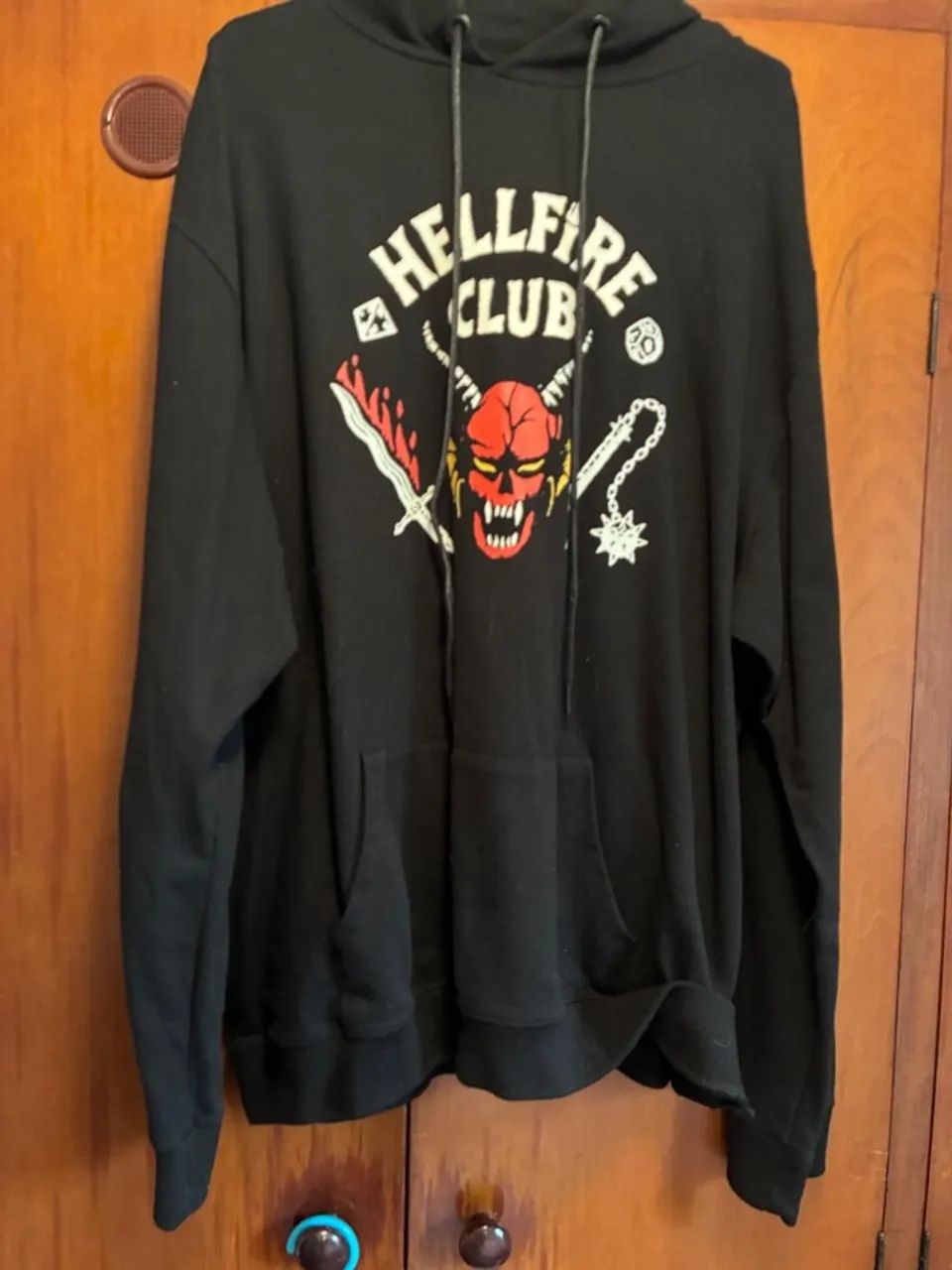 Moletom Stranger Things Hellfire Club Netflix CCXP XG - Foto 3