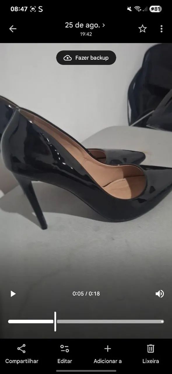 scarpin preto - Foto 2