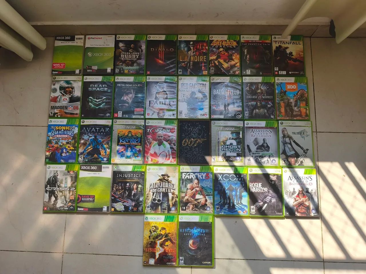Jogos de Xbox 360 (promoção 3 jogos por 100)