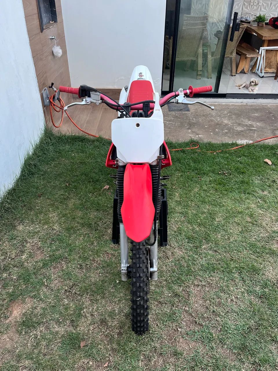 XR 200R com roupa CRf230 - Foto 5