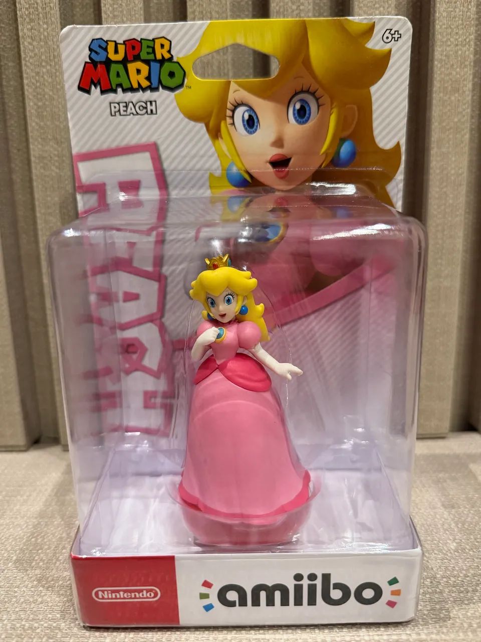 AMIIBO PRINCESA PEACH SUPER MARIO