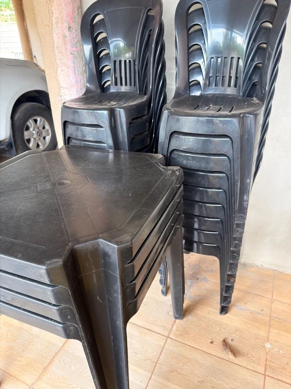 Conjunto de mesa de plástico  - Foto 2