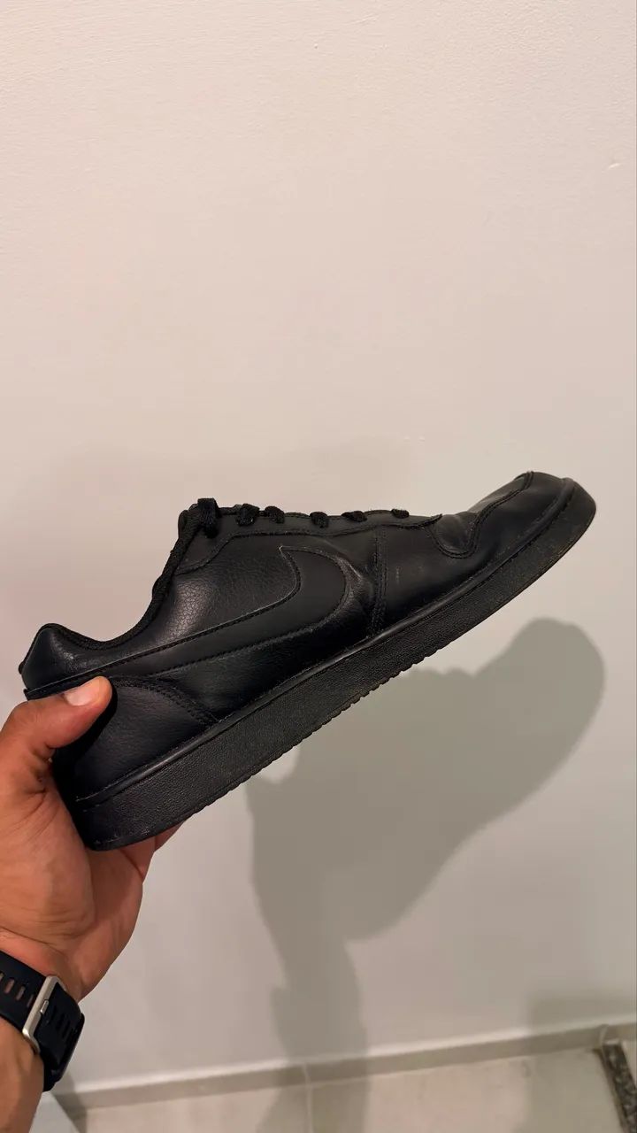 Nike Ebernon Low triple black TAM 44 - Foto 2