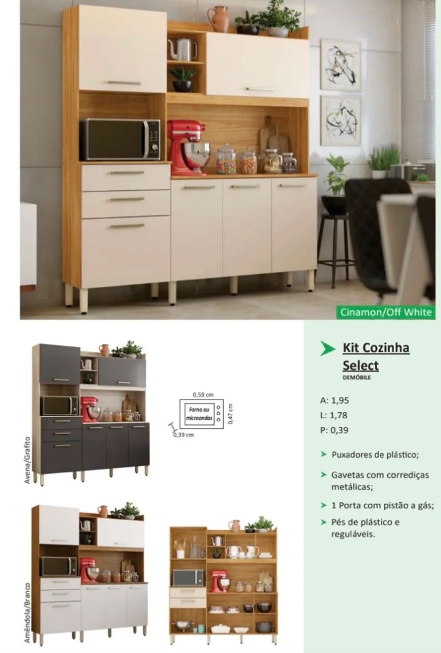 Armário de Cozinha Select 
