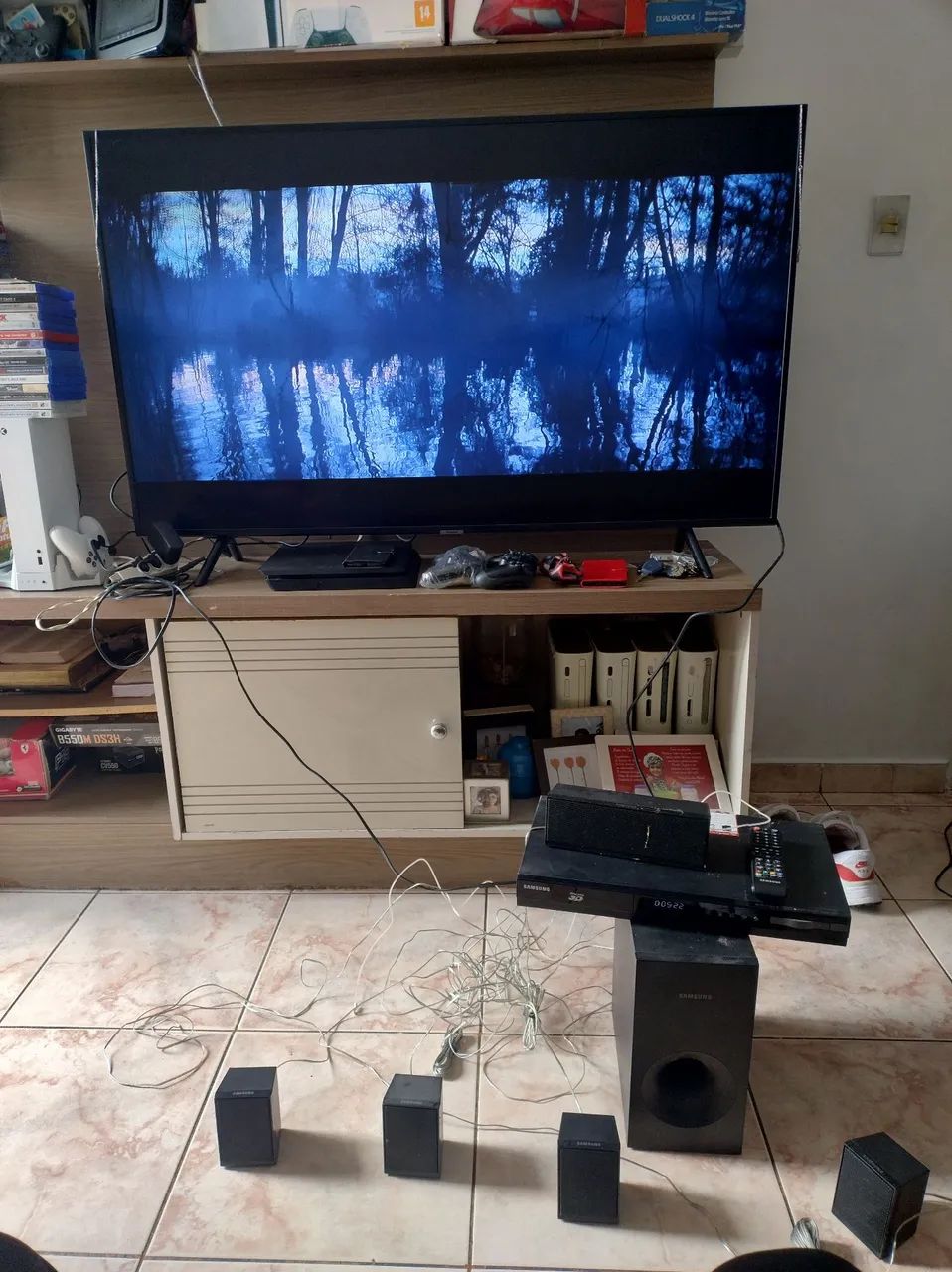 Samsung BLUE RAY 3D Funcionando Completo Aceitamos OLX PAY  - Foto 5