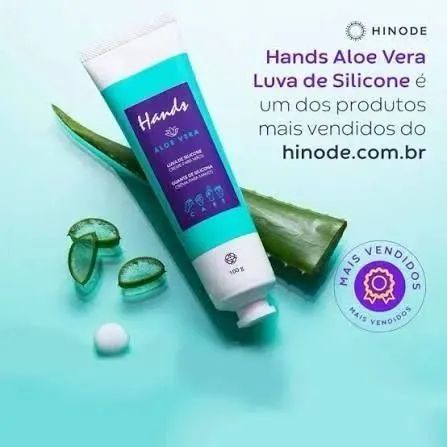 Creme Luva de Silicone 100g Hinode, 2 unidades podendo escolher a fragrância. - Foto 3