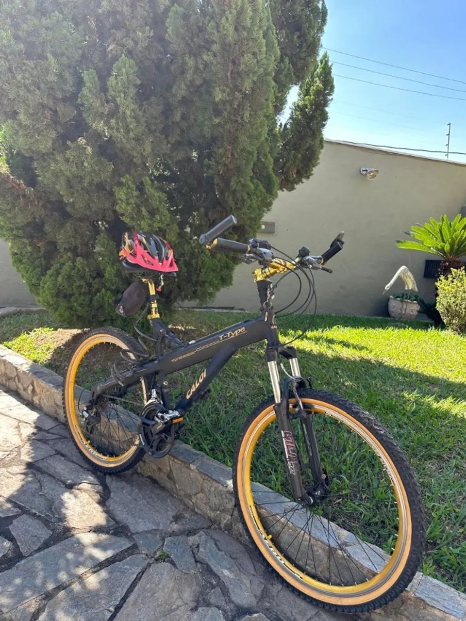Mountain Bike Monark - Preta com Dourado - Foto 5