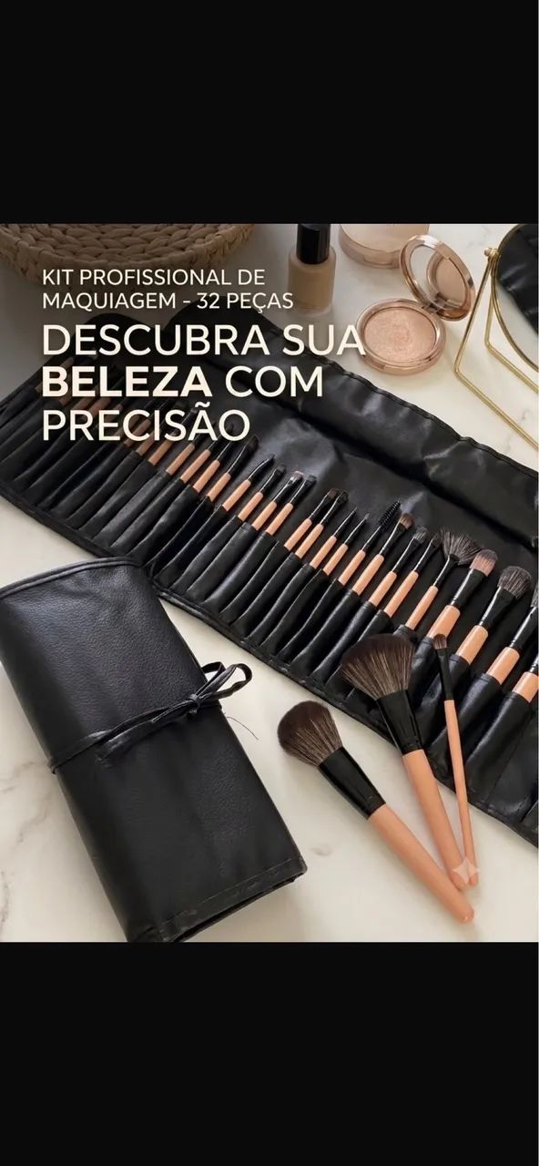Kit pincel maquiagem 