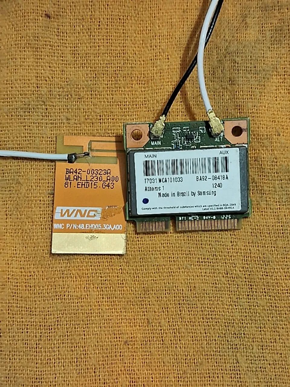 placa de rede sem fio Wi-Fi + Bluetooth Samsung - Foto 3