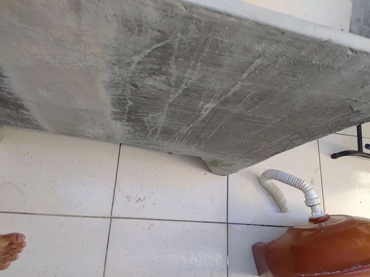 Lavanderia de cimento 