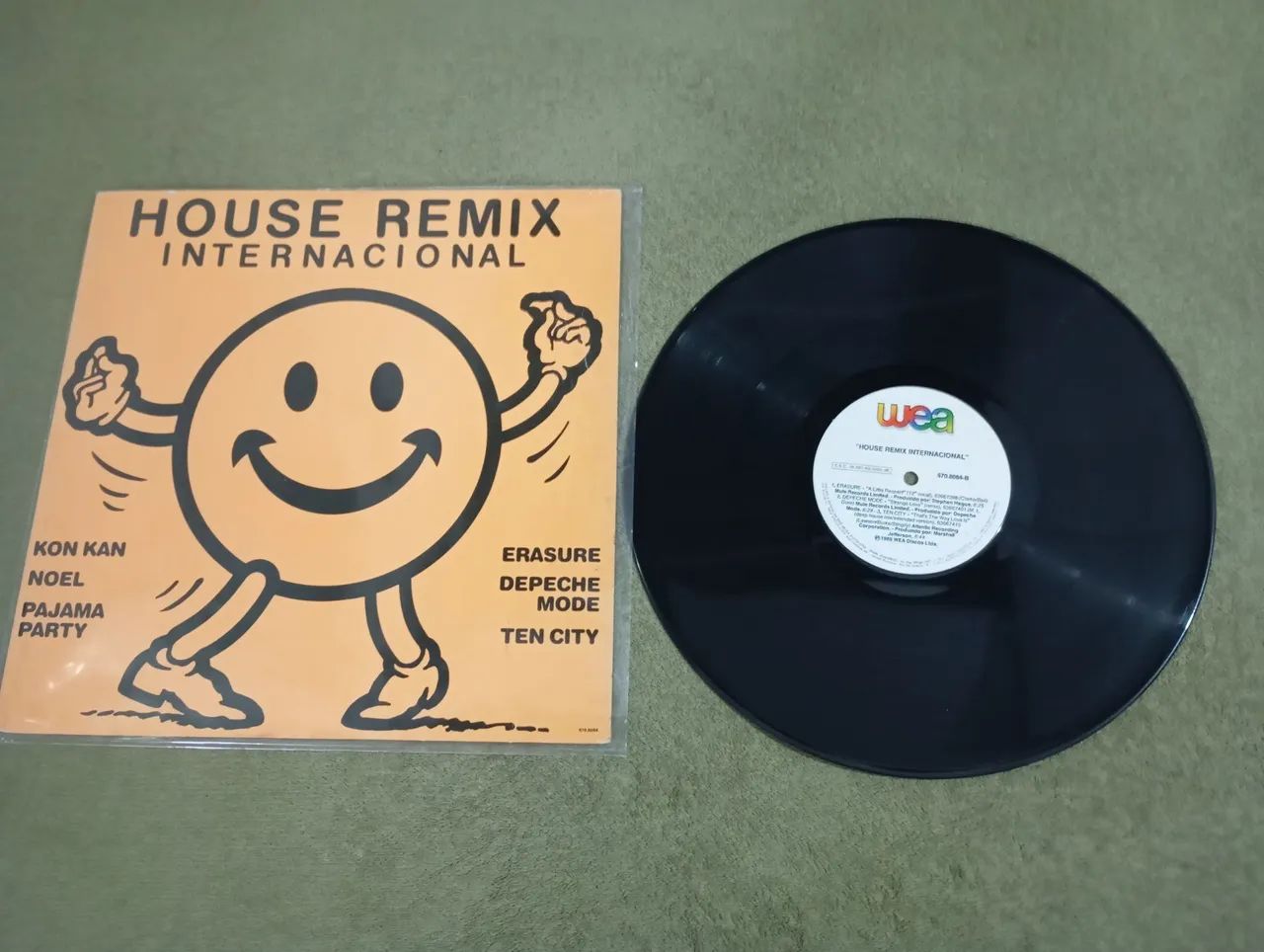 Lp Disco Vinil HOUSE MIX-Depeche Mode -Noel-Erasure