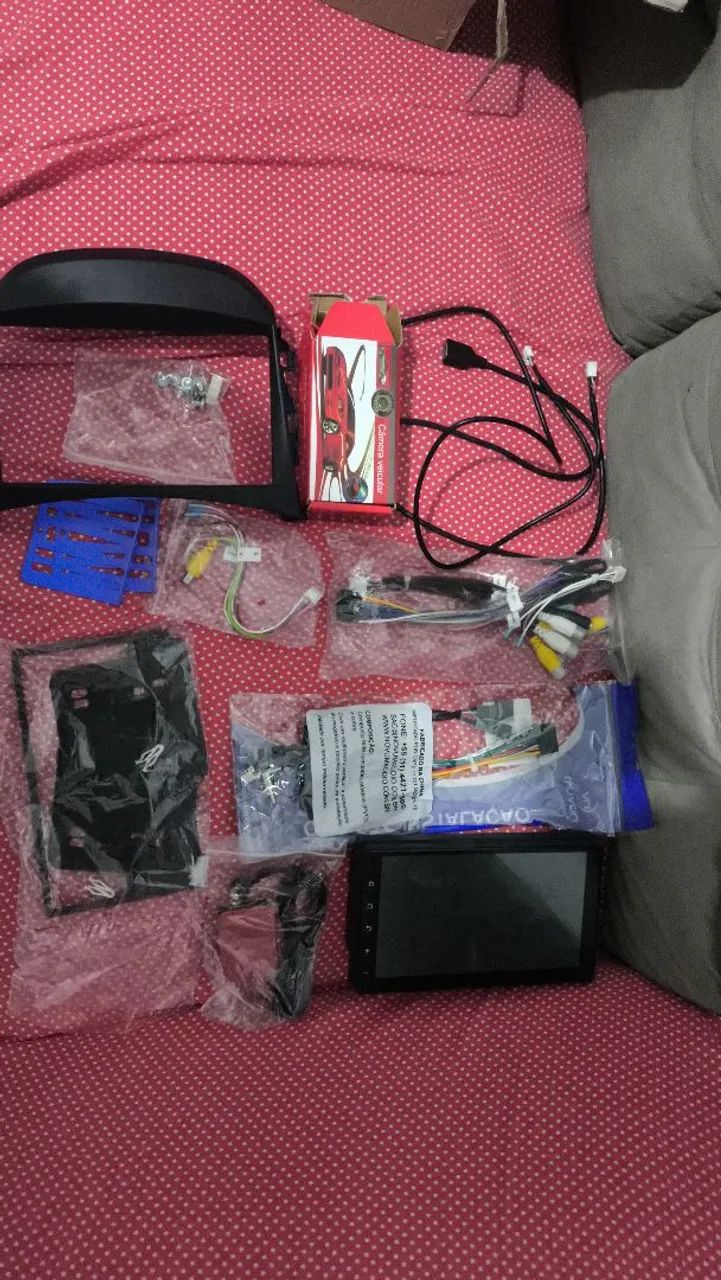 Multimídia 7" Android Auto + Câmera de ré