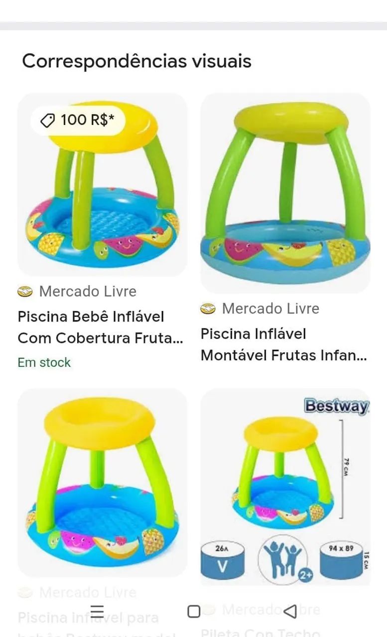 Piscininha pra bebê e boia de perninhas  - Foto 2