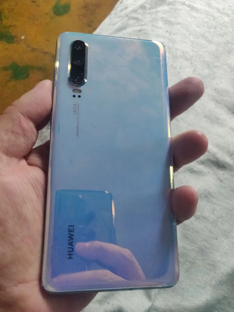 Huawei P30 ele l29 OLED 128gb filma 4k - Celulares e Smartphones