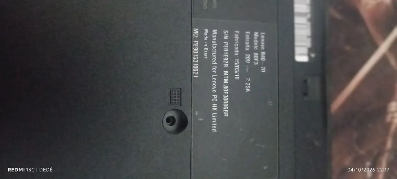 Notebook Lenovo  - Foto 2