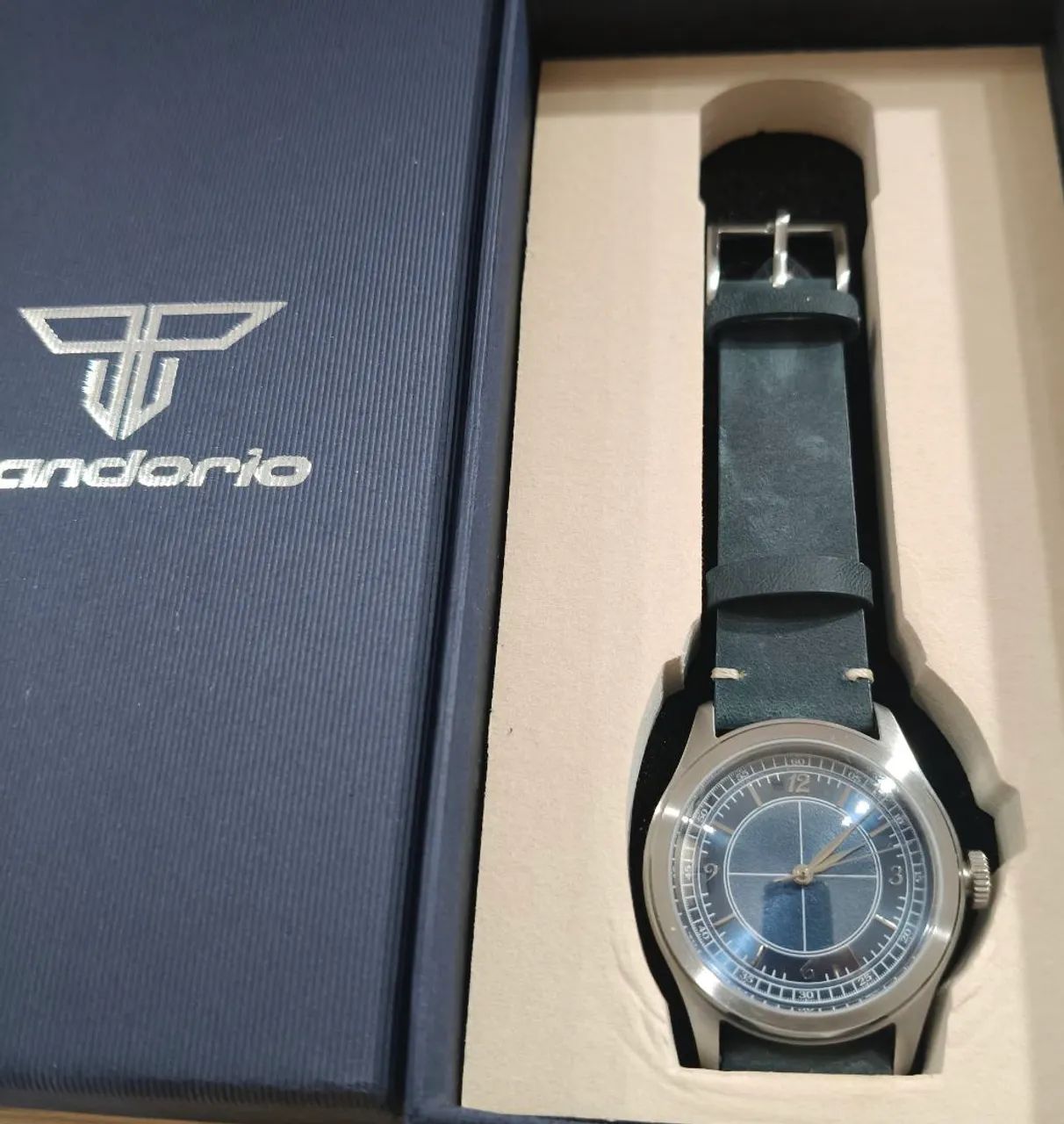 Relógio Tandorio automático Dresswatch 38,5mm - Foto 4