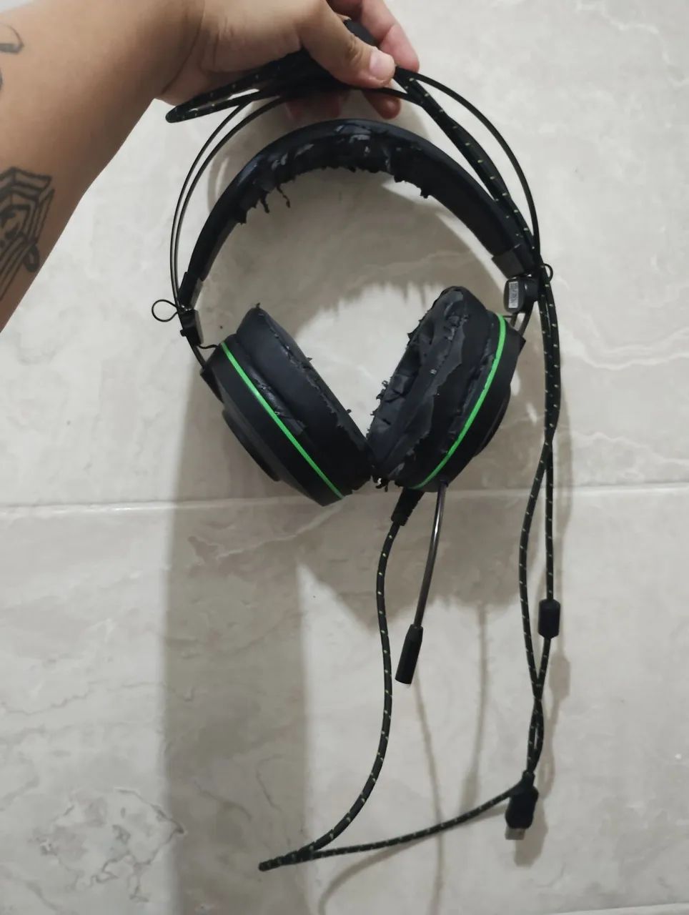 Vendo headset Warrior Raiko funcionando  - Foto 2
