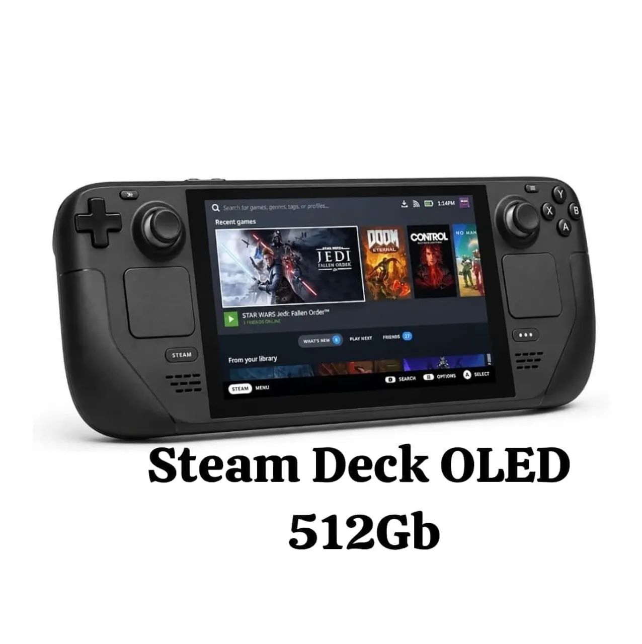 Steam Deck OLED c/ nota fiscal