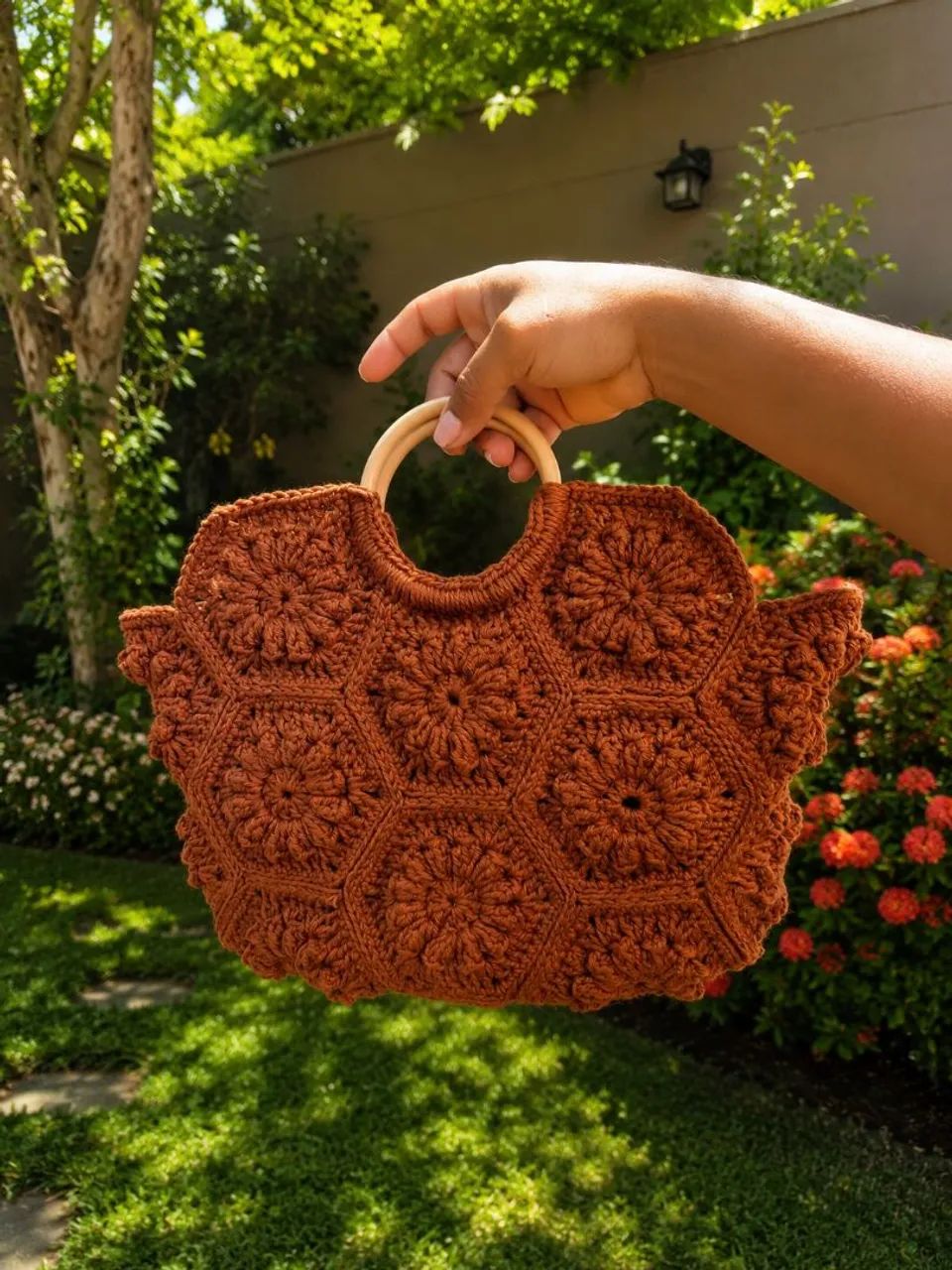 Bolsa de crochê  - Foto 3