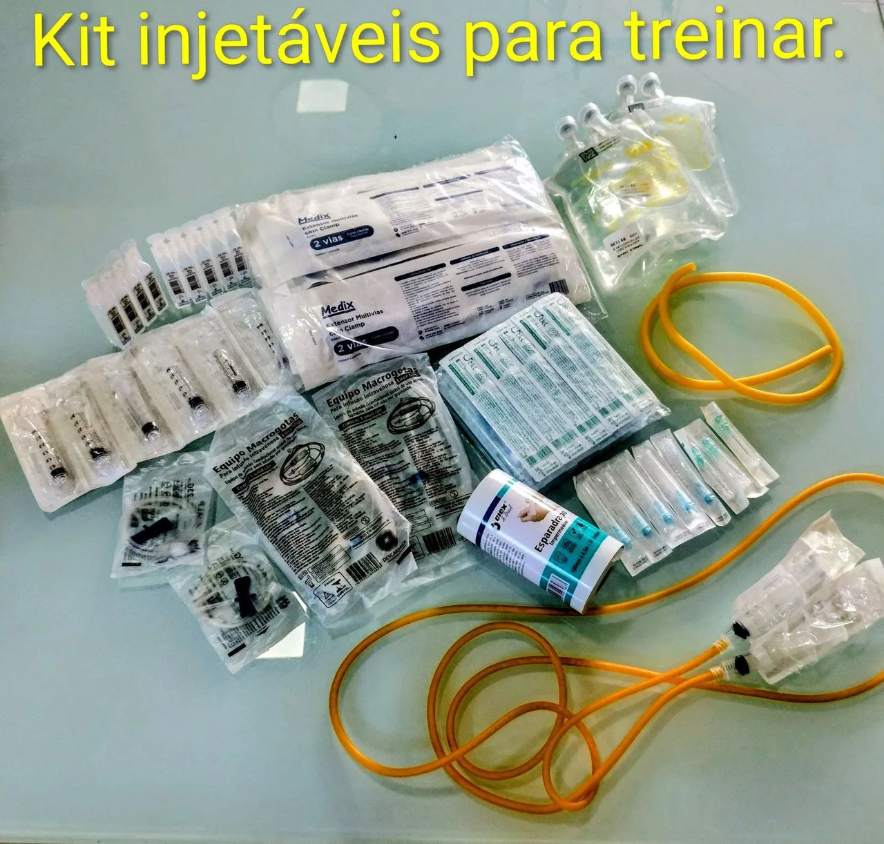 Kit injetáveis.