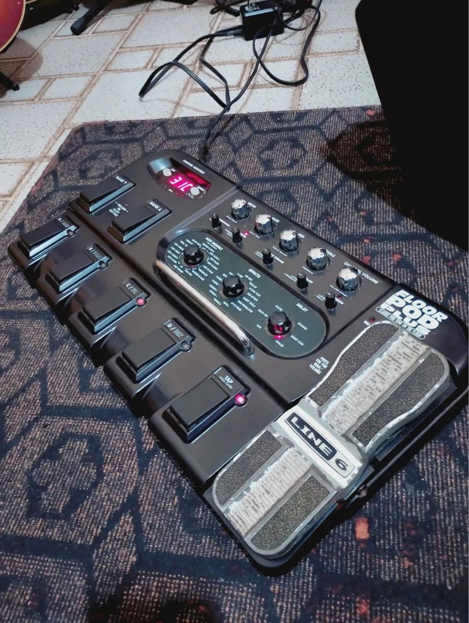 Pedaleira Floor Pod Plus perfeito estado 