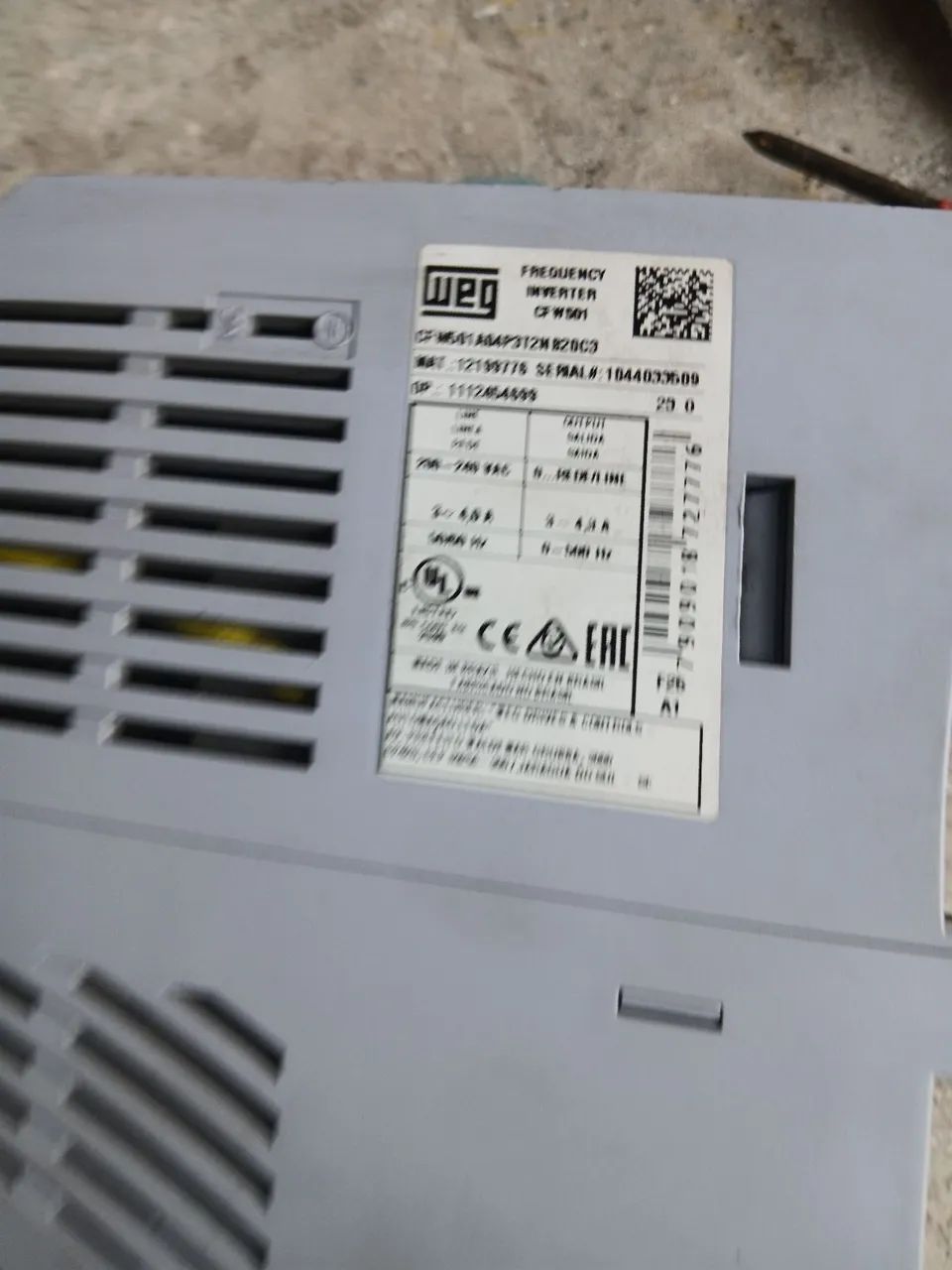 Inversor weg usado  - Foto 3